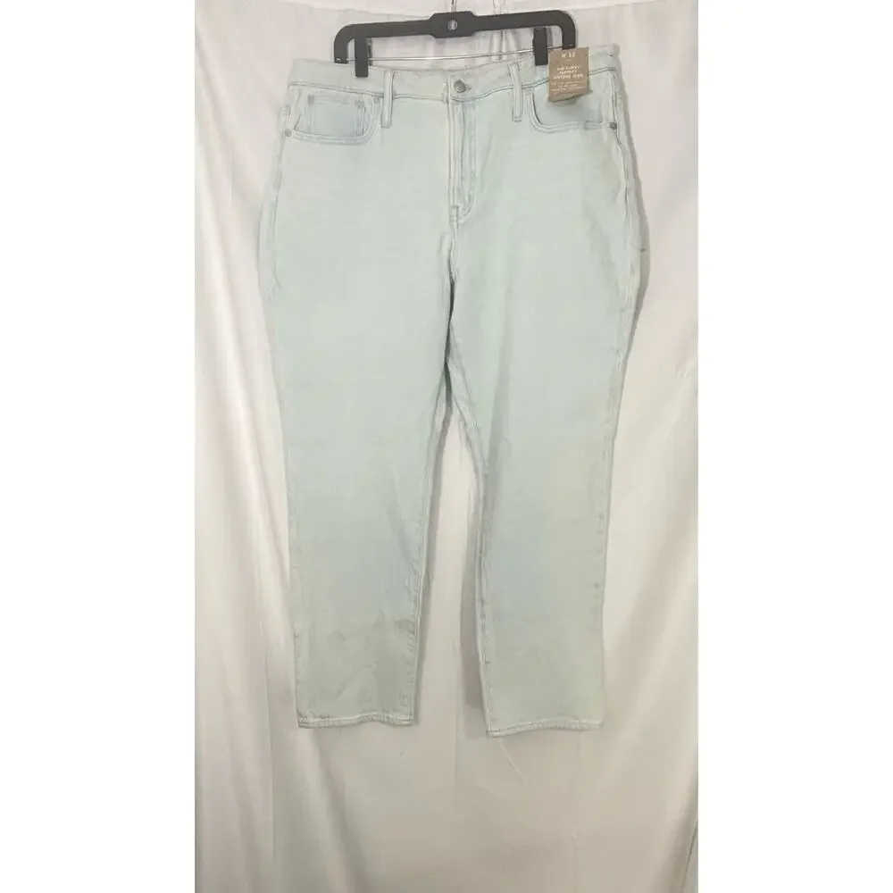 NWT Madewell The Curvy Perfect Vintage Jeans Size 33 HighRise Straight Leg Denim - Picture 2 of 5